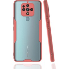 Newface Tecno Camon 16 Kılıf Platin Silikon - Pembe 277097