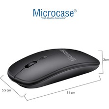 Microcase Huawei Matepad 11 2023 Tablet Bluetooth Klavye ve Mouse + Standlı Kılıf -Bkk6