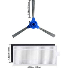 Fiona Filtre Rulosu Yan Fırça Robovac 11S 30 30C 15C 12 25C 35C Robotlu Süpürge Yedek Aksesuarlar (Yurt Dışından)