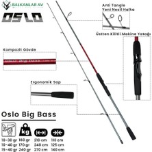 Oslo 4000 Oslo Big Bass 270CM 15-40GR Turna Spin Olta Seti