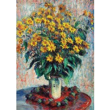 Art Puzzle Kudüs Enginar Çiçekleri, Claude Monet 1000 Parça Puzzle