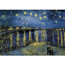 Art Puzzle Yıldızlı Gece 2, Vincent Van Gogh 1000 Parça Puzzle