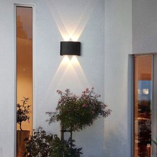 Full Reyon 4 Watt Gün Işığı Işık Ledli Dekoratif Işık Süzmeli Iç ve Dış Mekan Lüx Aplik, Modern ve Şık Armatür