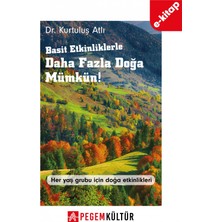 Basit Etkinliklerle Daha Fazla Doğa Mümkün (e-kitap)