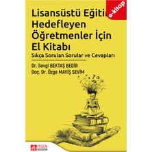 Lisansüstü Eğitimi Hedefleyen Öğretmenler İçin El Kitabı (e-kitap