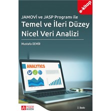 Jamovi ve Jasp Programı ile Temel ve İleri Düzey Nicel Veri Anali