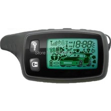 Cdwishbest TW-9010 Rusya Için LCD Uzaktan Kumanda Anahtarlık Tomahawk TW9010 Iki Yönlü Araba Alarmı Tw 9010 7000 Anahtar D-900 SL950 D900 Sl 950 SL-950 (Yurt Dışından)