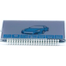 Cdwishbest Starline B9 LCD Ekran Starline B9 LCD Uzaktan Iki Yönlü Araba Uzaktan Kumanda Otomatik Alarm Start Stop Anahtarlık LCD (Yurt Dışından)