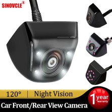 Cdwishbest Beyaz 8 Kızılötesi Sınovcle Ters Kamera Dikiz Araba Ön ve Kızılötesi Kamera Gece Görüş Park Monitörü Için Su Geçirmez Ccd Hd Video (Yurt Dışından)