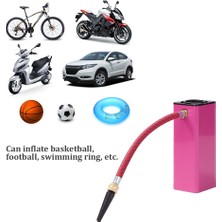 Cdwishbest Siyah USB Taşınabilir Mini Şişme Elektrikli Hava Pompası Şişirme Vakum Makinesi Araba Motosiklet Bisiklet Lastiği Balon Balon (Yurt Dışından)