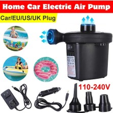 Cdwishbest Ab Fişi Yeni Elektrikli Hava Pompası Yatak Yüzme Havuzu Için Içilebilir Şişme Pompa Kompresörü Hızlı Hava Dolum Şişirme Üfleyici 3 Nozullar (Yurt Dışından)