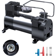 Cdwishbest Hava Kompresörü I Lastik Şişirme Taşınabilir Hava Pompası Araba Lastikleri Için 12V Dc Oto Lastik Pompası, Araba Için Dijital Basınç Göstergesi ile (Yurt Dışından)