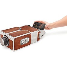 Passing Sinema Projektörü, Aile / Parti / Doğum Günü Vb. Ev Sineması Ses Projektörü Için Taşınabilir Karton Akıllı Telefon Projektörü (Yurt Dışından)