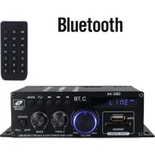 Passing AK380 800W 12V Güç Amplifikatörü Bluetooth Stereo Ev Araba Bass Ses Amp Müzik Çalar Araba Hoparlörü D Sınıfı Fm Usb/sd (Yurt Dışından)