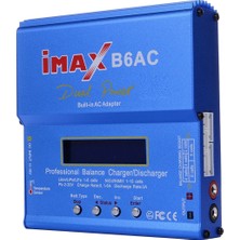 Passing Imax Için B6AC 80 W Rc Şarj Dengeleyici + T Fiş Kablosu Dijital Li-Ion Life Nimh Nicd Pb Lipo Pil Boşaltıcı Ab Tak (Yurt Dışından)