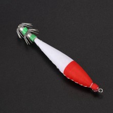 Passing 15 Adet Aydınlık Canlı Simülasyon Kalamar Kanca Olta Takımı Lures Kalamar Jig Lures Kanca ile 10.5 cm (Yurt Dışından)