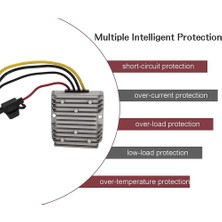 Passing Golf Arabası Dönüştürücü 48V 36V 12V Dönüştürücü 12V 20A 240W Dönüştürücü Voltaj Regülatörü Golf Arabası Kulübü Araba Için (Yurt Dışından)