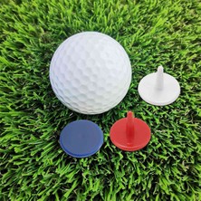 Passing 50 Pcs Golf Topu Işaretleyici 18MM Rastgele Renk (Yurt Dışından)