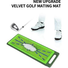 Passing Golf Salıncak Matı Vuruş Vuruş Yönü Işareti Golf Vuruş Matı Analizi Salıncak Yolunuzu Düzeltin Golf Alıştırması Çim Mat (Yurt Dışından)