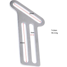 Passing Paslanmaz Çelik Tüplü Dalış Yan Montajlı Dokuma Kayışı Kaleci 5 cm Dokuma Için Uygun Dayanıklı Bcd Aksesuarları-Stil 1 (Yurt Dışından)