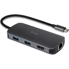 Ttec 8 Girişli Usb-C Hub/çoklayıcı Usb-C 100W Pd 3.0+Hdmı+Gb Ethernet+ 2*usb-A 3.2+Usb-A 2.0+Sd+Microsd