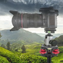 Passing Tripod Tesviye Tabanı Dengeleyici Tabanın Ayarlanması Yatay Kaydırma Seviye Plakası Dslr Fotoğraf Makinesi Ayar Masası Tabanı (Yurt Dışından)