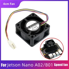 Passing Jetson Nano 2 Gb/4 GB (A02/B01/SUB) 5 V 4pın Anti Ters Bağlantı Pwm Güçlü Hız Düzenleyici Fan Için 4 cm Soğutma Fanı (Yurt Dışından)