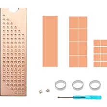 Passing M.2 SSD Katı Hal Sürücü Radyatör Nvme Isı Emici M.2 2280 SSD Isı Emici Dizüstü Katı Hal Sürücü Adanmış (Yurt Dışından)