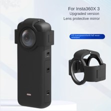 Passing INSTA360 X3 Premium Lens Muhafızları Kapak Koruyucu Yükseltilmiş Optik Cam Çok Fonksiyonlu Aksesuar Için (Yurt Dışından)