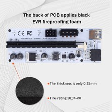 Passing VER009 Usb3.0 Pcı-E Yükseltici VER009S Express 1x Ila 16X Genişletici Pcie Yükseltici Adaptör Kartı Sata 15PIN Ila 6pin Güç Madencilik Için (Yurt Dışından)