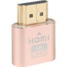 Passing 1 Adet HDMI Uyumlu Sanal Ekran 4K Edıd Kukla Fiş Ekranı Hile Kukla Emülatör Kilit Ekranı Hazine Pembe (Yurt Dışından)