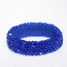 Preciosa Perlband Dark Blue Inci Bileklik