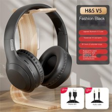 Alice V5 Başa Takılan Kablosuz Bluetooth Kulaklık Çift Stereo (Yurt Dışından)