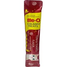 Me-O Meo Ton Balıklı ve Domatesli Likit Kedi Ödülü Tekli 15 gr