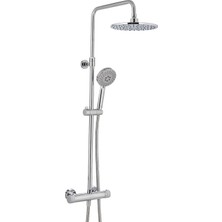 Pesen Multima Termostatik Duş Seti 2 Yollu - Krom