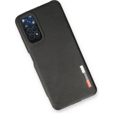 Newface Xiaomi Redmi Note 11S Kılıf Loop Deri Silikon - Siyah 277097