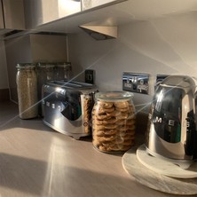 Smeg Paslanmaz Çelik Kettle ve 1x2 Ekmek Kızartma Makinesi Seti