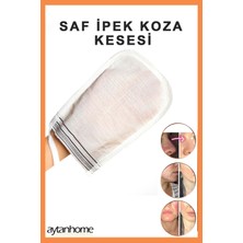 Aytan Home Saf Floş Ipek Banyo Duş Kesesi Peeling Etkili Kadın ve Erkekler Için Hamam Kesesi