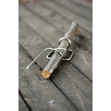 Halusbushcraft Kamp -Aborjin Çatal - Bushcraft, Ekipman, Marshmallow, Kamp Ateşi, Doğa Yürüyüşü, Ultralight, Hediye