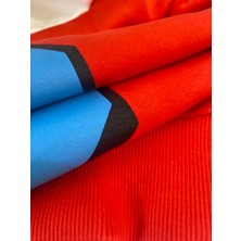 Retro Club  Unisex Oversize Chicago 23 Baskılı Polarlı Sweatshirt
