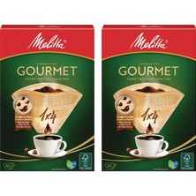 Melitta Premium Gourmet Filtre Kağıdı 1x4/80'li 2'li Paket 160 Adet