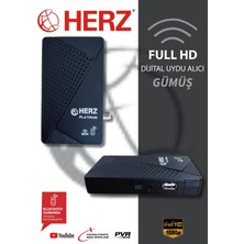 Herz Full HD Dijital Uydu Alıcısı (Gümüş)