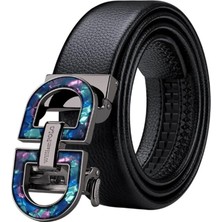 William Polo Deri Renkli Metal Toka Erkek Kemer 120 cm