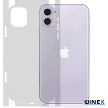 Winex Apple iPhone 15 Pro Ile Uyumlu Ön-Arka 360 Fullbody Mat Darbe Emici Hd Koruyucu Kaplama