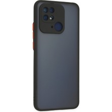 Newface Xiaomi Redmi 10C Kılıf Montreal Silikon Kapak - Siyah 277097