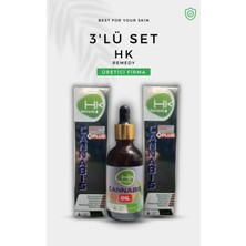 HK Remedy Kanabis Masaj Kremi ve Yağı 3'lü Set