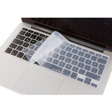 McStorey Klavye Koruyucu Macbook Klavye Air Pro (Türkçe Q) (Eski USB'li Model 2008/2017) ile Uyumlu