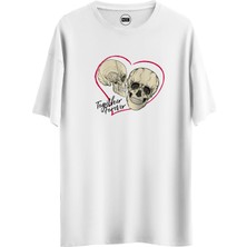 Noicasuale Together Forever  Tasarım Dijital Baskılı Regular Relax T-Shirt