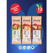 Mixmey Meyve Bar Kuruyemişli Karma Paket 12 x 25 gr