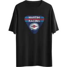 Noicasuale Martini Racing  Tasarım Dijital Baskılı Regular Relax T-Shirt